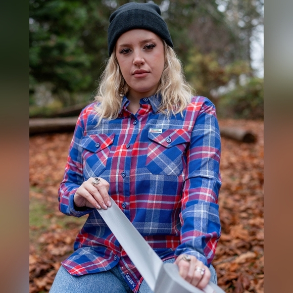 Dixxon Women's The Red Green Show Plaid Flannel 2.0 - Picture 1 of 14
